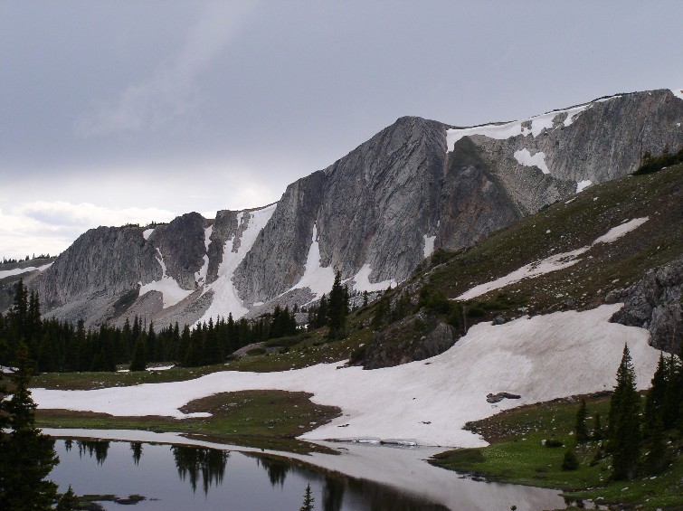 mountains near Laramie, WY