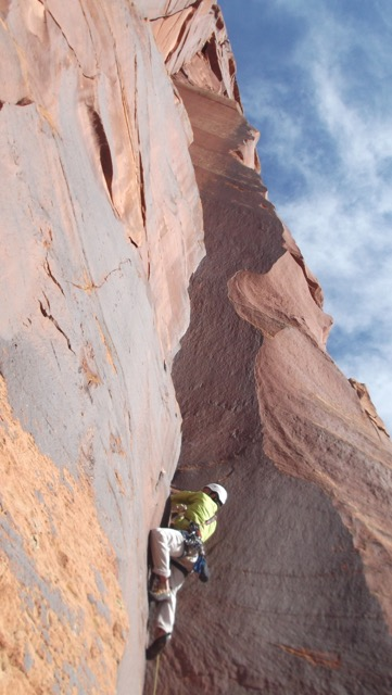 rock climbing